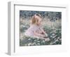 Picking Daisies-Paul Gribble-Framed Giclee Print