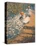 Picking Flowers-McNicoll-Stretched Canvas