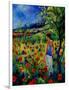 Picking Flowers-Pol Ledent-Framed Art Print