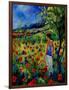 Picking Flowers-Pol Ledent-Framed Art Print