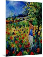 Picking Flowers-Pol Ledent-Mounted Art Print