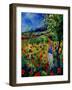 Picking Flowers-Pol Ledent-Framed Art Print