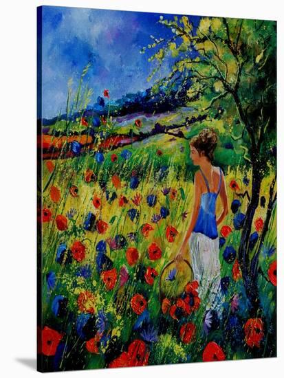 Picking Flowers-Pol Ledent-Stretched Canvas