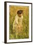 Picking Flowers-Bertha Wegmann-Framed Giclee Print