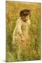 Picking Flowers-Bertha Wegmann-Mounted Giclee Print