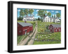 Picking Flowers-Bob Fair-Framed Giclee Print