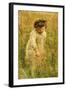 Picking Flowers-Bertha Wegmann-Framed Giclee Print