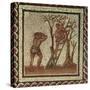 Picking Fruit, Roman Mosaic from Saint-Romain-En-Gal, France, AD 200-225-null-Stretched Canvas