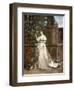 Picking Lilacs-Paul Alphonse Viry-Framed Premium Giclee Print