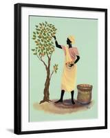 Picking Mangos-Judy Mastrangelo-Framed Giclee Print