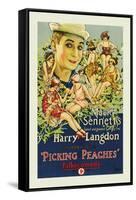 Picking Peaches-Mack Sennett-Framed Stretched Canvas