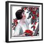 "Picking Pints of Cherries,"May 19, 1923-Katherine R. Wireman-Framed Giclee Print