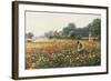 Picking Posies-William Kay Blacklock-Framed Giclee Print