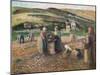 Picking Potatoes. La Recolte Des Pommes de Terre, 1893-Camille Pissarro-Mounted Giclee Print