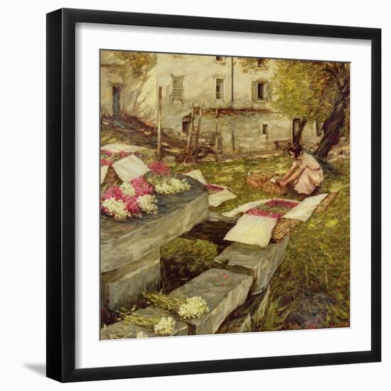 Picking Stocks-Henry Herbert La Thangue-Framed Giclee Print