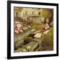 Picking Stocks-Henry Herbert La Thangue-Framed Giclee Print