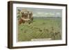 Picking Strawberries-null-Framed Giclee Print