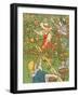 'Picking the Fruit', 1912-Charles Robinson-Framed Giclee Print