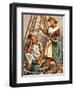 "Picking the Right Color," March 8, 1947-Stevan Dohanos-Framed Giclee Print