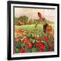 "Picking Tomatoes,"September 1, 1945-John Clymer-Framed Giclee Print