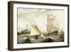 Picking Up the Pilot-Isle of Shoals, New Hampshire-James E. Buttersworth-Framed Giclee Print