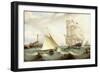 Picking Up the Pilot-Isle of Shoals, New Hampshire-James E. Buttersworth-Framed Giclee Print