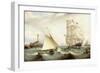 Picking Up the Pilot-Isle of Shoals, New Hampshire-James E. Buttersworth-Framed Giclee Print
