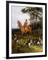 Picking up the scent-Heywood Hardy-Framed Giclee Print