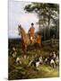 Picking up the scent-Heywood Hardy-Mounted Premium Giclee Print