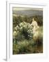 Picking Wild Flowers-Leon Bakst-Framed Giclee Print