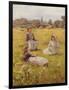 Picking Wild Flowers-William Affleck-Framed Giclee Print