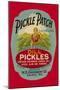 Pickle Patch Dill Pickles-null-Mounted Art Print