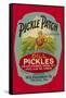 Pickle Patch Dill Pickles-null-Framed Stretched Canvas
