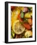 Pickled Vegetables with Herbs and Garlic-null-Framed Photographic Print