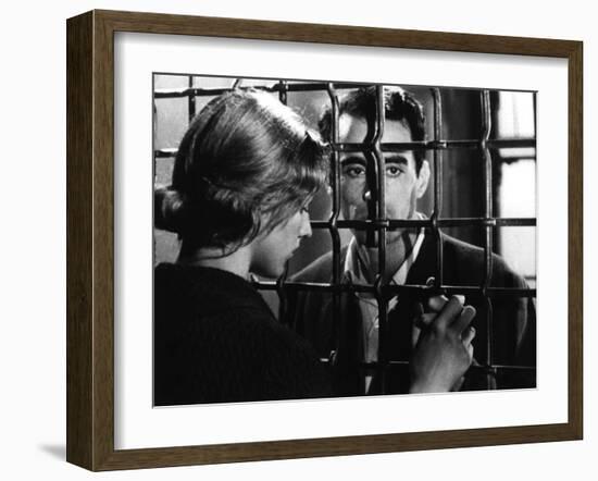 Pickpocket, Marika Green, Martin Lasalle, 1959-null-Framed Photo