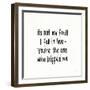 Pickup Lines IV-Leah York-Framed Art Print