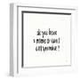 Pickup Lines VI-Leah York-Framed Art Print