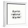 Pickup Lines VI-Leah York-Framed Art Print