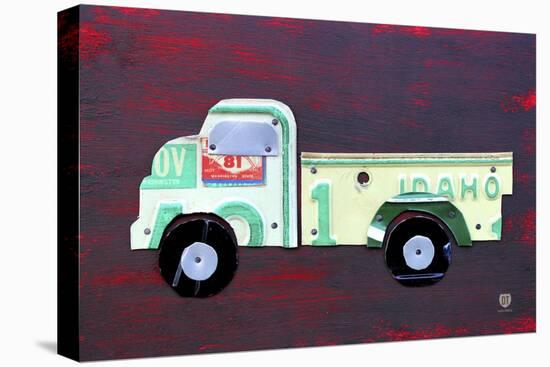 Pickup Truck-Design Turnpike-Stretched Canvas