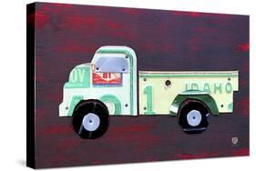 Pickup Truck-Design Turnpike-Stretched Canvas