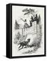 Pickwick Club, Illustration for Novel-Charles Dickens-Framed Stretched Canvas