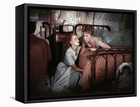 PICNIC, 1956 directed by JOSHUA LOGAN Betty Field and Kim Novak (photo)-null-Framed Stretched Canvas