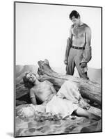 PICNIC, 1956 directed by JOSHUA LOGAN Kim Novak and William Holden (b/w photo)-null-Mounted Photo