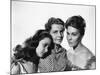 PICNIC, 1956 directed by JOSHUA LOGAN Susan Strasberg, Betty Field and Kim Novak (b/w photo)-null-Mounted Photo