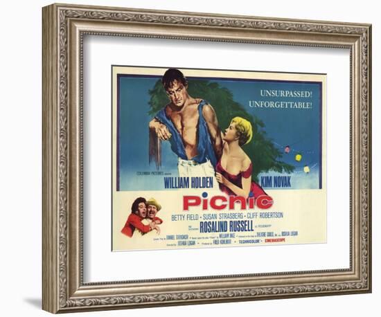 Picnic, 1961-null-Framed Art Print