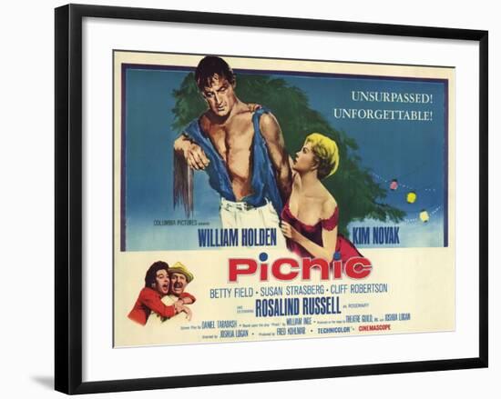 Picnic, 1961-null-Framed Art Print