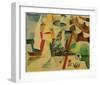 Picnic After Sailing-Auguste Macke-Framed Giclee Print