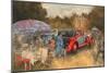 Picnic at Althorp-Peter Miller-Mounted Giclee Print