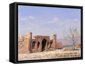 Picnic at Caravanserai-Bob Brown-Framed Stretched Canvas