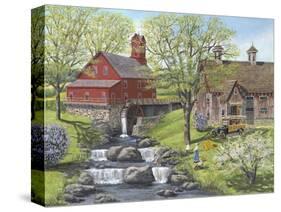 Picnic at the Mill-Bob Fair-Stretched Canvas